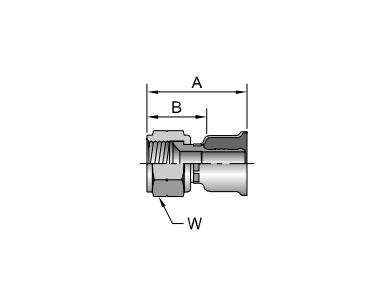 Parker膠管派克膠管接頭26系列10826SAE 45?錐內螺紋 直接頭、parker球閥、PARKER卡套接頭